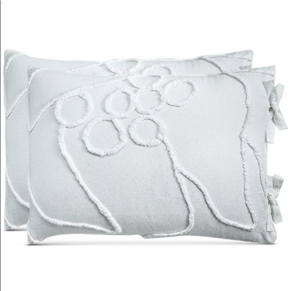 *Tufted-Chenille Exploded Floral Bedding Collection, Full/Queen - Picture 4 of 5